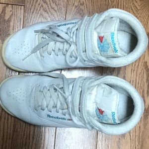 Reebok Freestyle Hi Top shoes, RARE size 8,